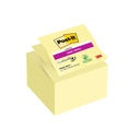 Memoblok Post-it Z-Notes S440 Super Sticky 100x100mm geel 5 stuks