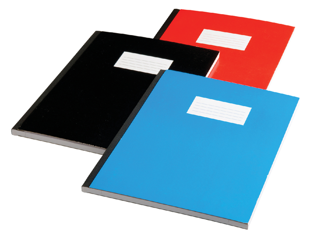 Cahier Qbasic couverture rigide A4 160 pages ligné assorti