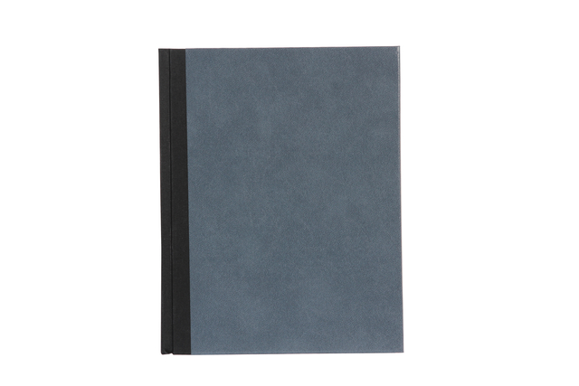 Notitieboek Djois Atlanta Excellent genaaid 210x165mm 96blz lijn grijs gewolkt