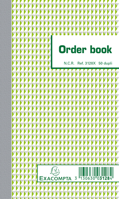 Carnet de commande Exacompta 175x105mm 50x2 feuilles