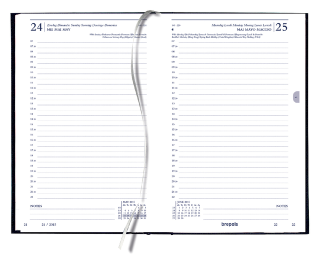 Agenda 2027 Quantore court 1 jour/1 page noir