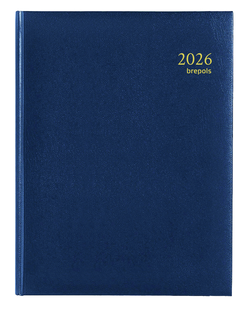 Agenda 2026 Brepols Ambassador Lima 1 jour/1 page bleu