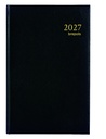 Agenda 2027 Brepols Saturnus Lima 7 jours/2 pages noir