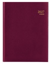 Agenda 2027 Brepols Timing Lima 7 jours/2 pages bordeaux