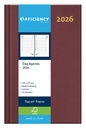 Agenda 2026 Ryam Efficiency Baladek 1dag/1pagina bordeaux