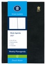 Agenda 2027 Ryam Weekly Mundior 7 jours/2 pages noir