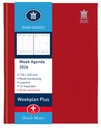 Agenda 2026 Ryam Weekplan Plus Mercury 7dagen/2pagina's rood