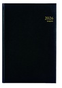 Agenda 2026 Brepols Omega 7 jours/2 pages noir