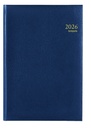 Agenda 2026 Brepols Omega Lima 7 jours/2 pages bleu