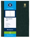 Agenda 2027 Ryam Weekplan Mundior 7 jours/2 pages noir