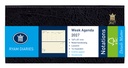 Agenda 2027 Ryam Notations Mundior 7dagen/2pagina's landscape zwart