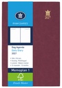 Agenda 2027 Ryam Memoplan 1 Mundior 1 jour/1 page bordeaux