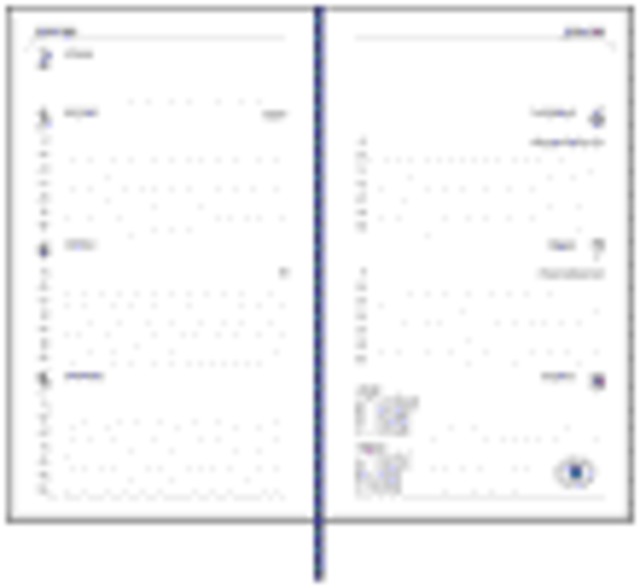 Agenda 2026 Ryam Memoplan 7 Mundior 7 jours/ 2 pages bordeaux