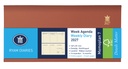 Agenda 2027 Ryam Memoplan 7 Nappa 7 jours/2 pages assorti