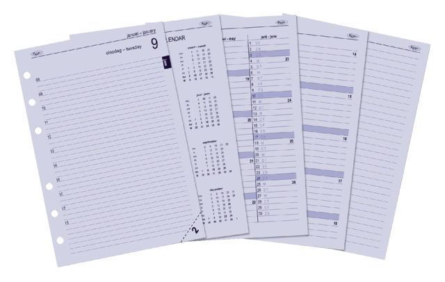 Recharge Agenda 2025 Kalpa A5 1 jour/1 page