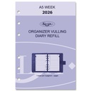 Agendavulling 2026 Kalpa A5 7dagen/2pagina's