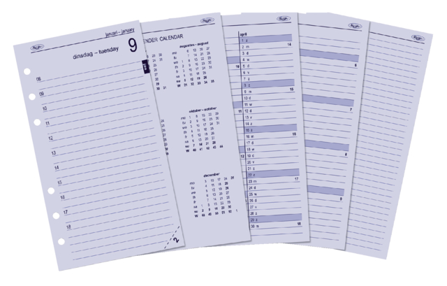 Recharge agenda 2026 Kalpa Personal 1 jour/1 page