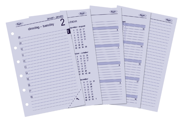Recharge agenda 2026 Kalpa Pocket 1 jour/1 page