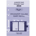 Agendavulling 2026 Kalpa Pocket 1dag/1pagina