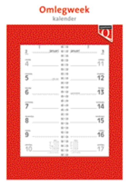 Calendrier hebdomadaire 2026 Quantore