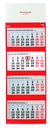 Calendrier 4 mois 2027 Quantore