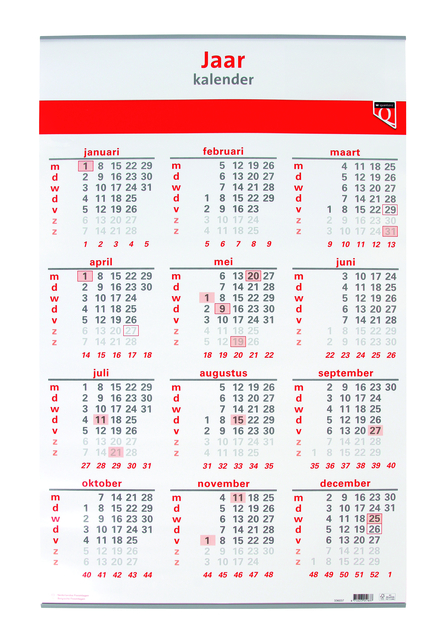 Calendrier annuel 2026 Quantore