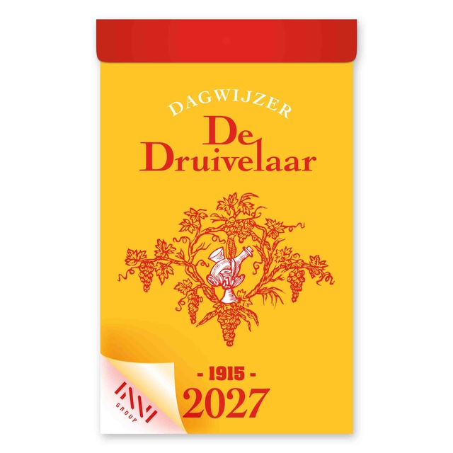 Calendrier journalier à effeuiller 2027 De Druivelaar