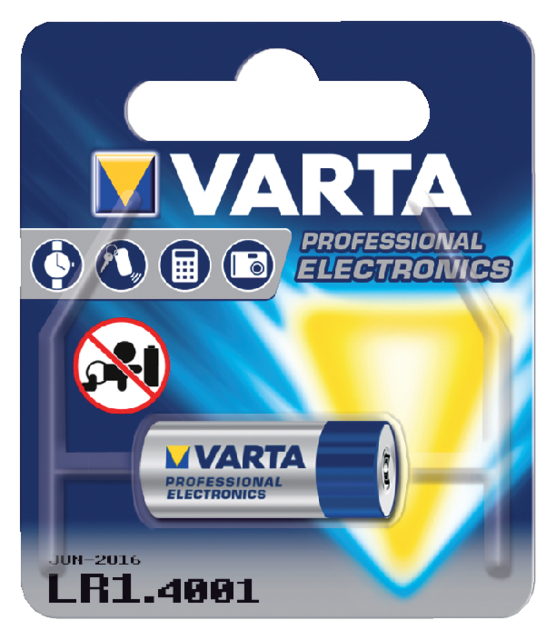Batterij Varta LR1 alkaline blister à 1stuk
