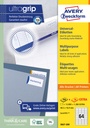 Etiket Avery Zweckform 3667-200 48.5x16.9mm wit 12800stuks