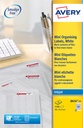 Etiket Avery J8656-25 46x11.1mm wit 2100 etiketten