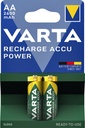 Pile rechargeable Varta 2x AA 2600mAh Ready To Use