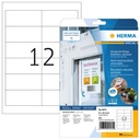Etiket HERMA 4574 97x42.3mm folie wit 240 stuks