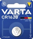 Pile bouton Varta CR1620  lithium blister 1 pièce