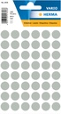 Etiquette HERMA 1858 rond 13mm gris 240 pièces