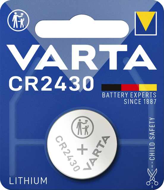 Pile bouton VARTA CR2430 1x CR2430 lithium