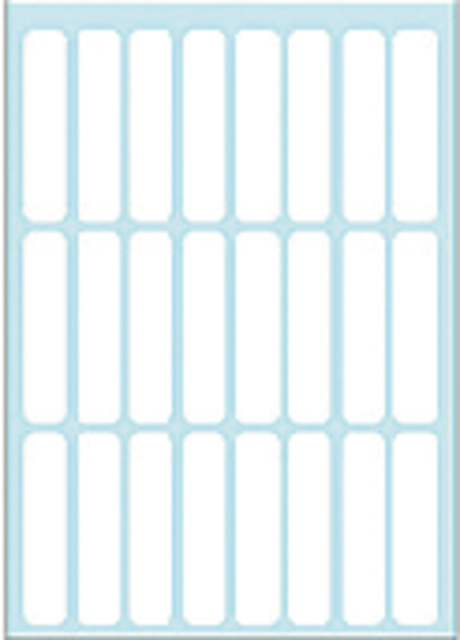 Etiquette HERMA 3724 8x36mm blanc 168 pièces