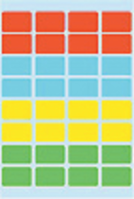 Etiquette HERMA 3631 12x19mm assorti 160 pièces
