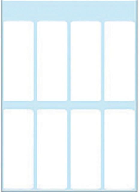 Etiquette HERMA 3749 19x50mm blanc 56 pièces