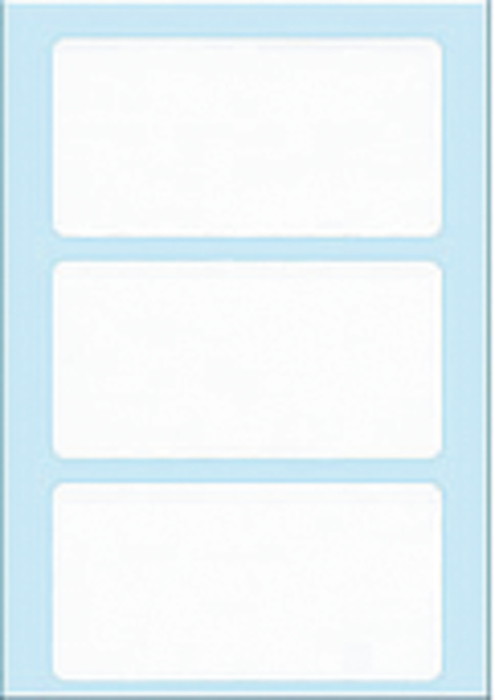 Etiquette HERMA 3757 34x67mm blanc 21 pièces
