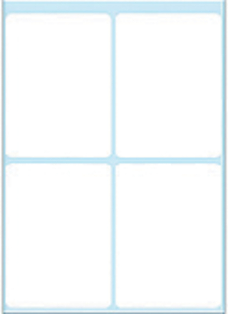 Etiquette HERMA 3755 40x55mm blanc 28 pièces