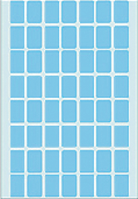 Etiquette HERMA 2343 12x18mm bleu 1792 pièces