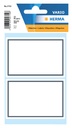 Etiket HERMA 5715 53x80mm schrift grijs kader 12stuks