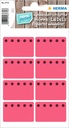 Etiquette congélateur HERMA 3772 26x40mm rouge 48 pièces