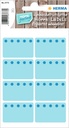 Etiket HERMA 3773 26x40mm diepvries blauw 48stuks