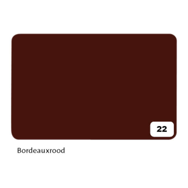 Carton photo Folia 50x70cm 300g 10 feuilles n° 22 rouge bordeaux