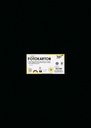 Fotokarton Folia 300gr 50x70cm 90 zwart