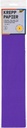 Papier crépon Folia 250x50cm 10 feuilles n° 122  violet foncé