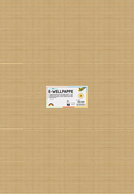 Golfkarton Folia E-golf 50x70cm 250gr nr65 goud