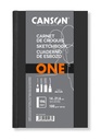 Schetsboek Canson Art Book One hardcover 98vel 100gr 140x216mm wit