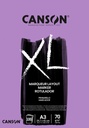 Markerpapier Canson XL Marker 100vel 70gr A3 extra wit